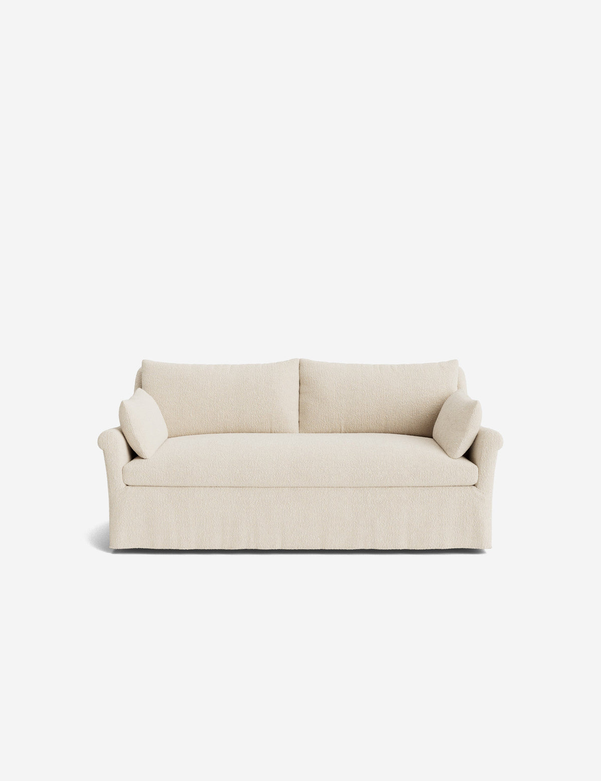 Portola Rolled Arm Luxe Depth Slipcover Sofa