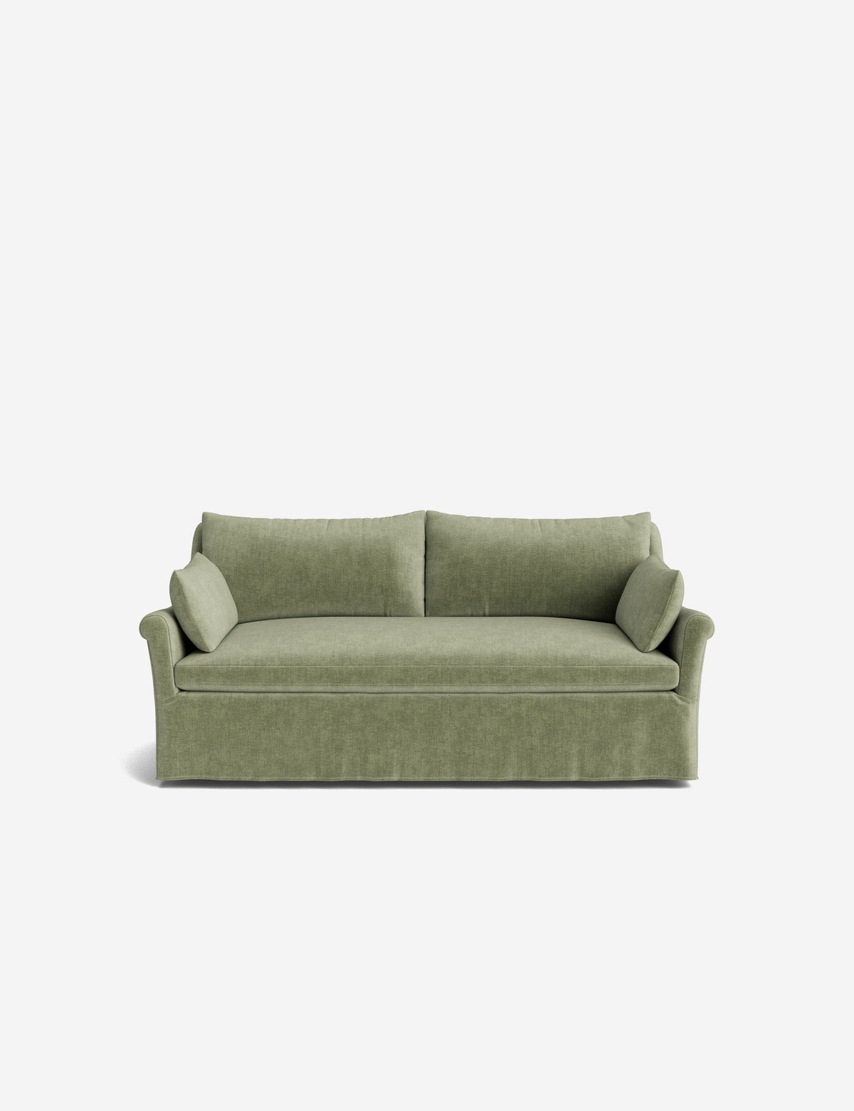 Portola Rolled Arm Luxe Depth Slipcover Sofa