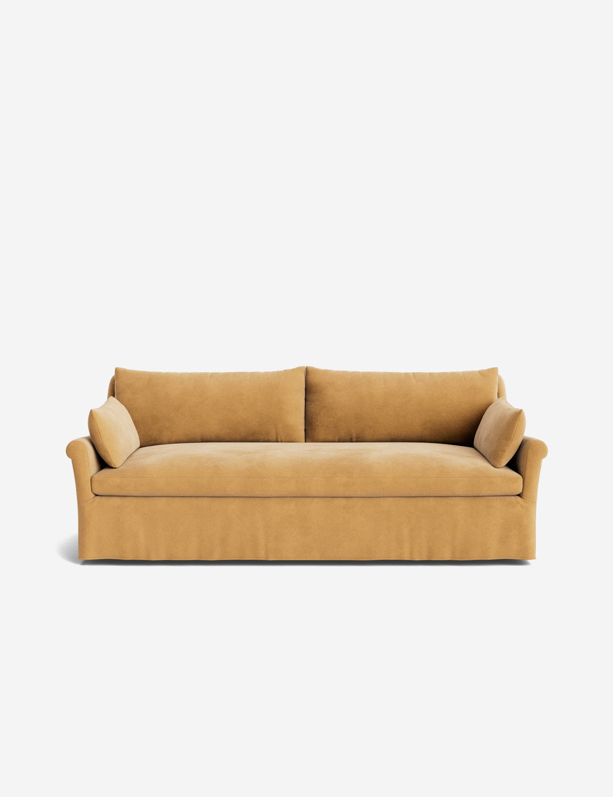 Portola Rolled Arm Luxe Depth Slipcover Sofa