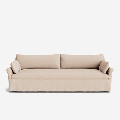 Portola Rolled Arm Luxe Depth Slipcover Sofa