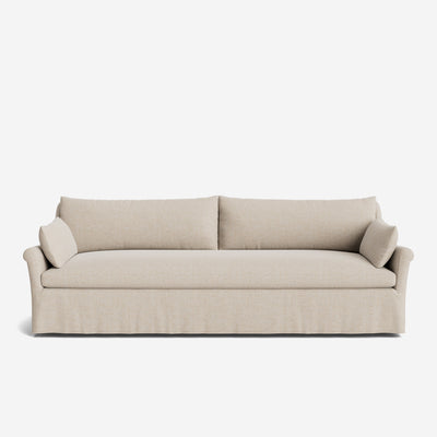 Portola Rolled Arm Luxe Depth Slipcover Sofa