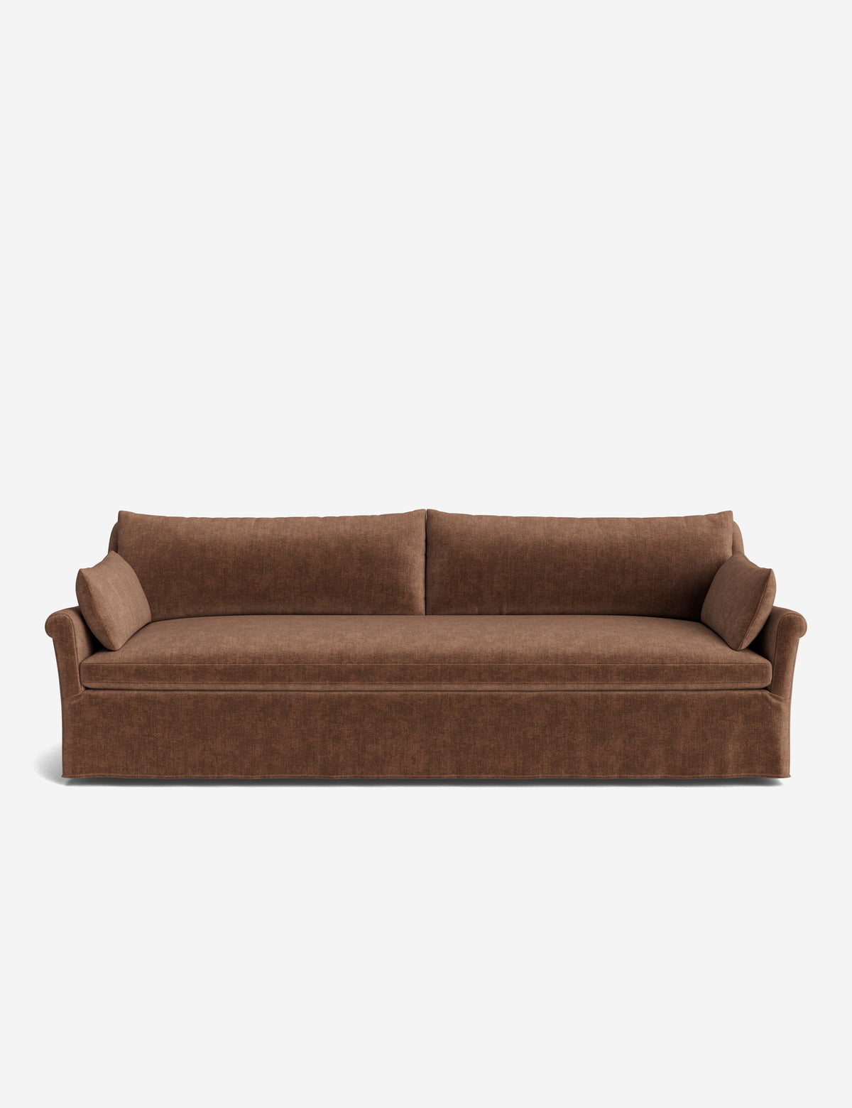 Portola Rolled Arm Luxe Depth Slipcover Sofa