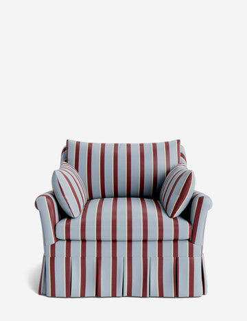 Blue/Garnet Chandler Stripe