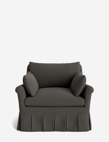 Charcoal Performance Linen