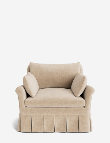 Natural Performance Striated Velvet