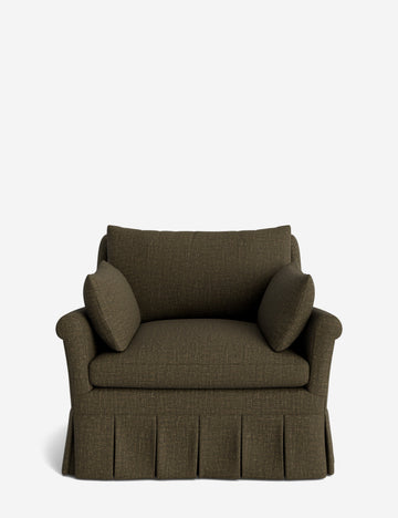 Olive Performance Linen