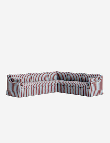 Blue/Garnet Chandler Stripe
