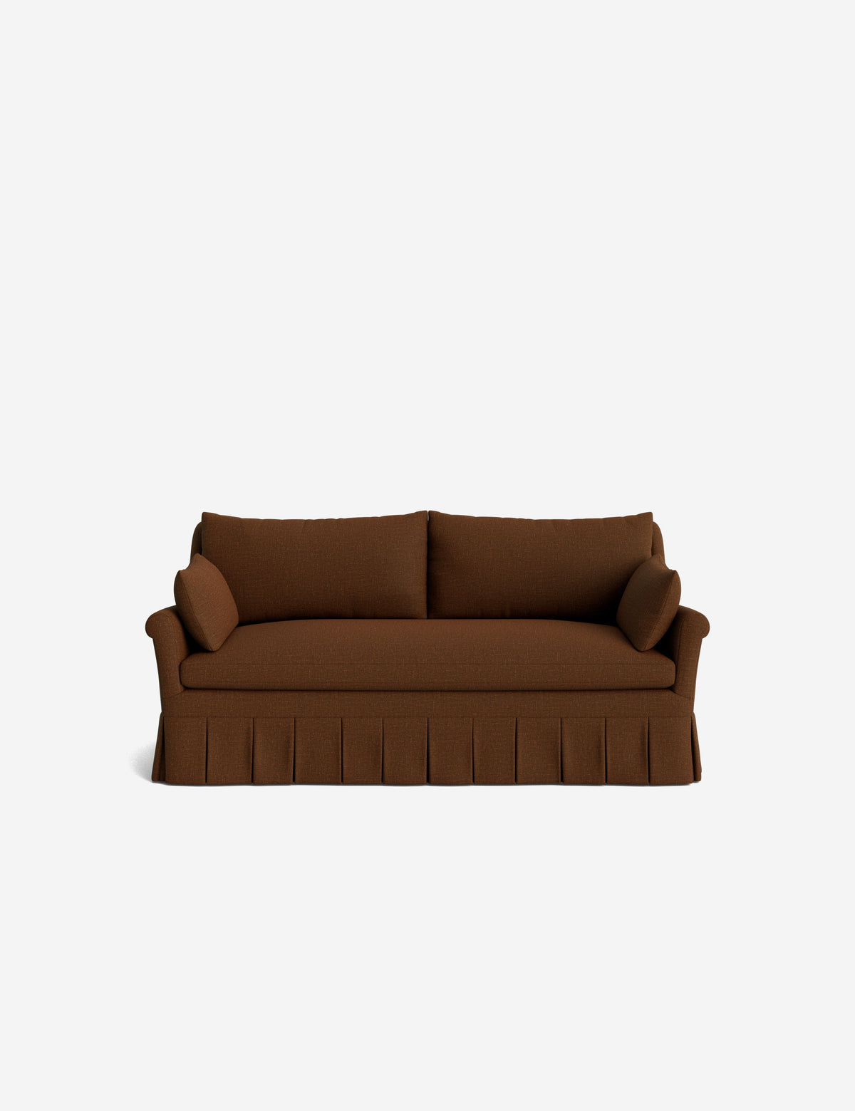 Portola Rolled Arm Pleated Sofa