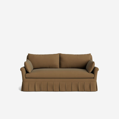 Portola Rolled Arm Pleated Sofa