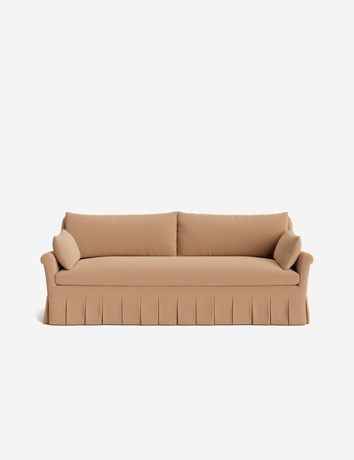 Portola Rolled Arm Pleated Sofa