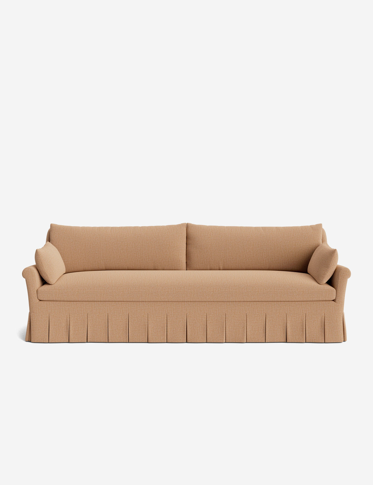 Portola Rolled Arm Pleated Sofa