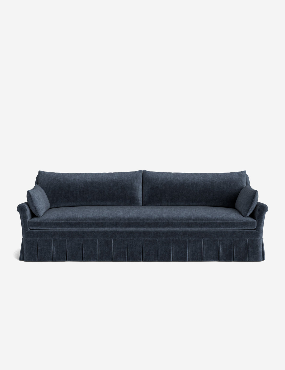 Portola Rolled Arm Pleated Sofa