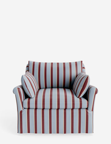 Blue/Garnet Chandler Stripe