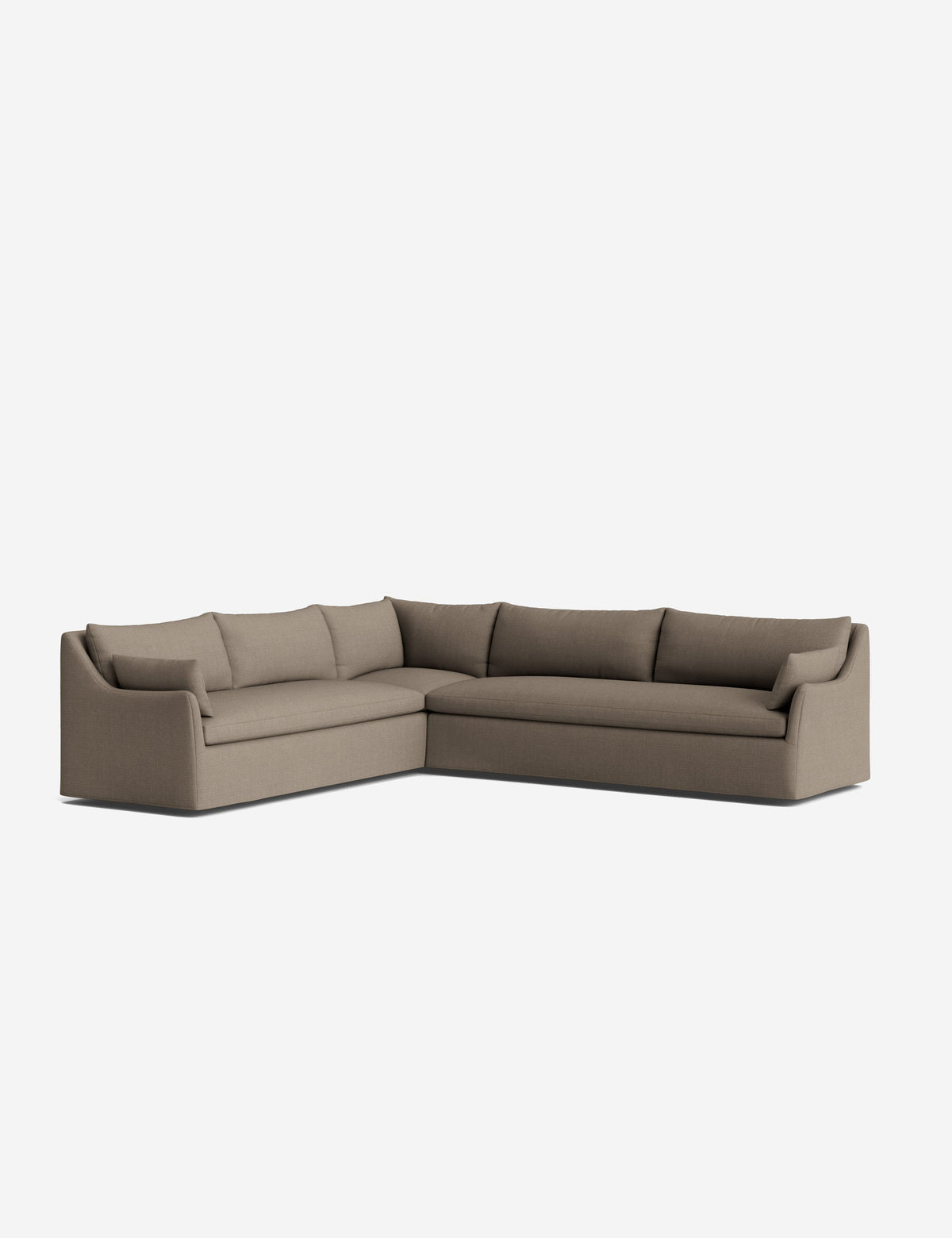 Portola Slipcover Corner Sectional Sofa