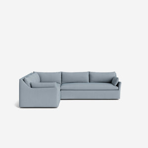 Portola Luxe Depth Slipcover Corner Sectional Sofa
