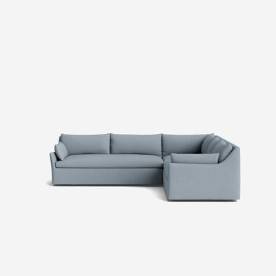 Portola Luxe Depth Slipcover Corner Sectional Sofa