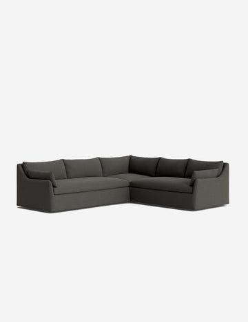 Charcoal Performance Linen