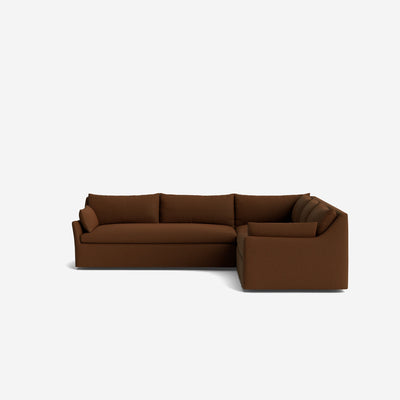 Portola Luxe Depth Slipcover Corner Sectional Sofa