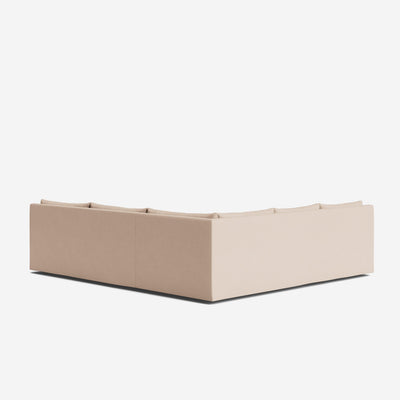 Portola Luxe Depth Slipcover Corner Sectional Sofa