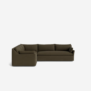 Portola Luxe Depth Slipcover Corner Sectional Sofa