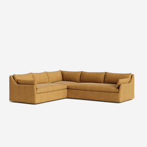 Portola Luxe Depth Slipcover Corner Sectional Sofa
