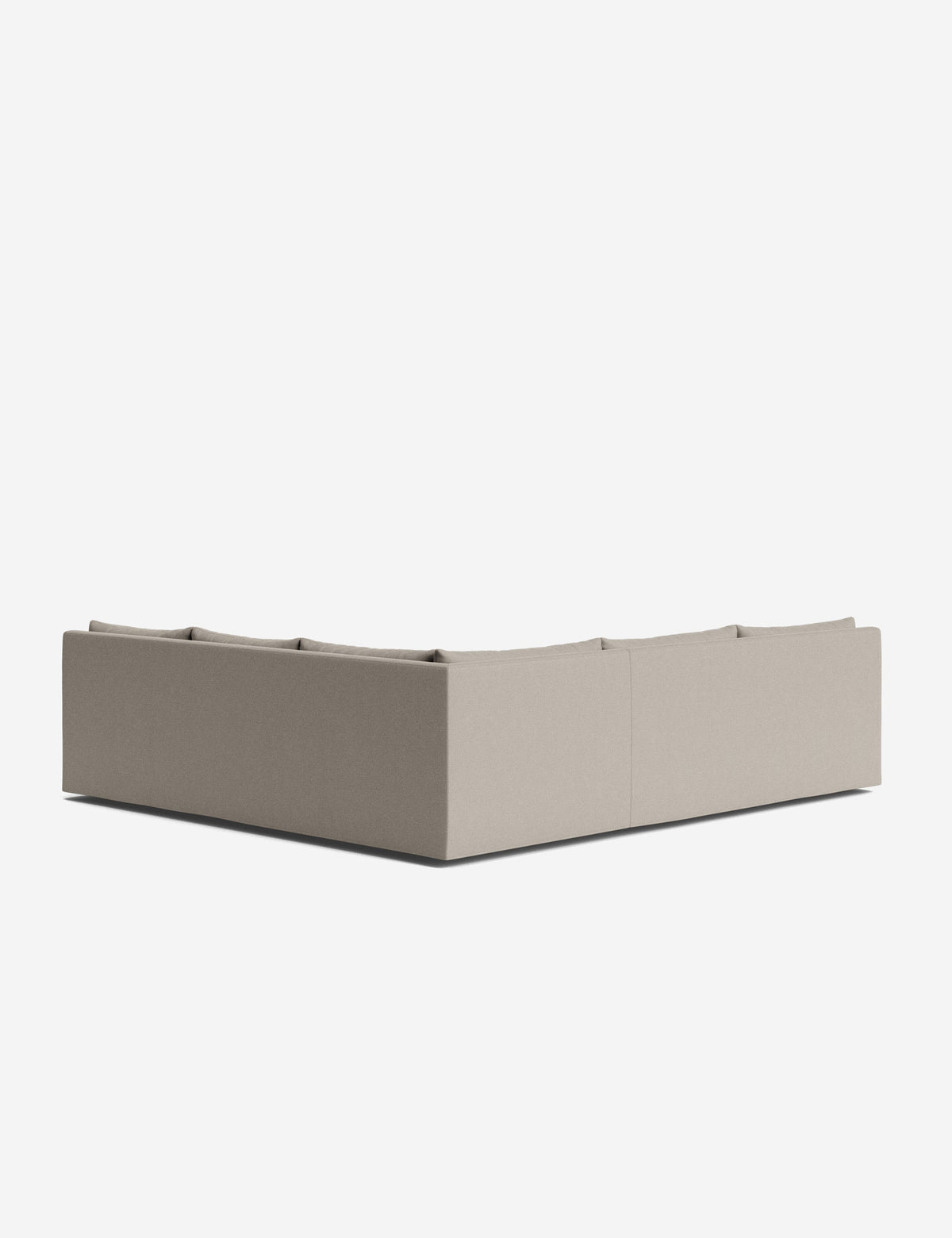 Portola Luxe Depth Slipcover Corner Sectional Sofa
