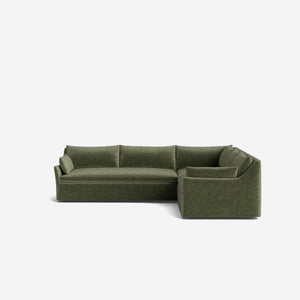 Portola Luxe Depth Slipcover Corner Sectional Sofa
