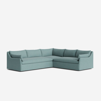 Portola Luxe Depth Slipcover Corner Sectional Sofa