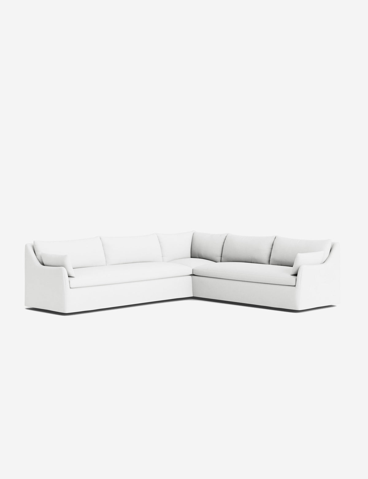 Portola Slipcover Corner Sectional Sofa