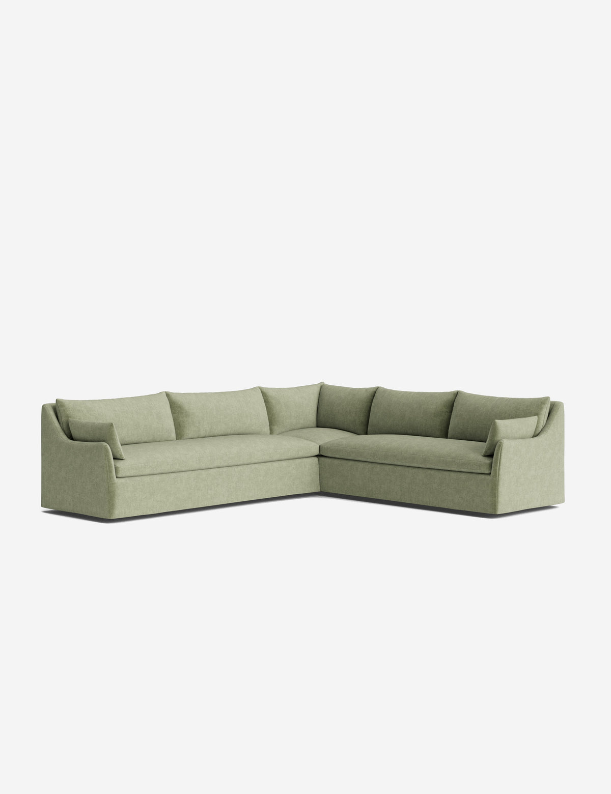Portola Slipcover Corner Sectional Sofa