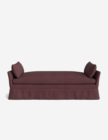 Oxblood Linen Weave