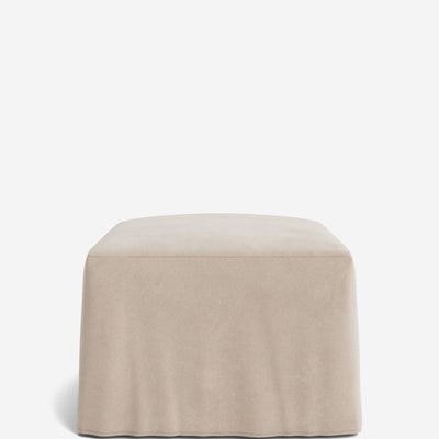 Portola Slipcover Ottoman