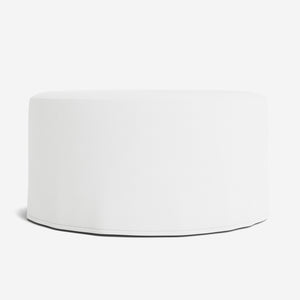 Portola Slipcover Round Ottoman