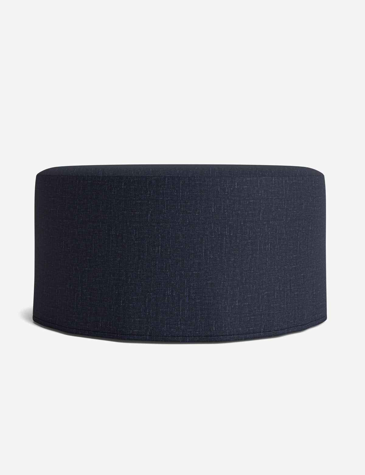 Portola Slipcover Round Ottoman