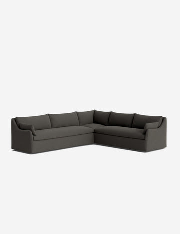 Charcoal Performance Linen