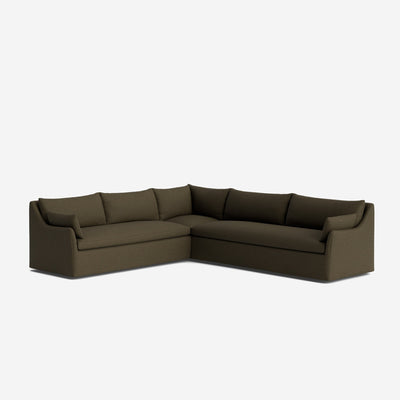Portola Slipcover Corner Sectional Sofa