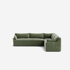 Portola Slipcover Corner Sectional Sofa