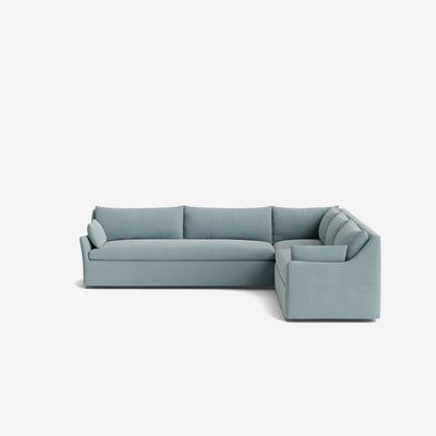 Portola Slipcover Corner Sectional Sofa