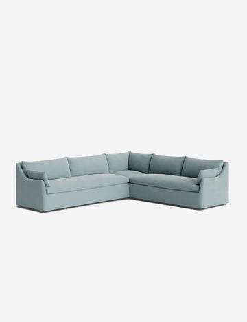 Sky Blue Classic Velvet