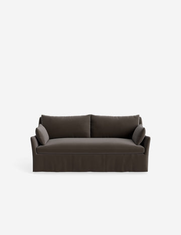 Taupe Performance Velvet
