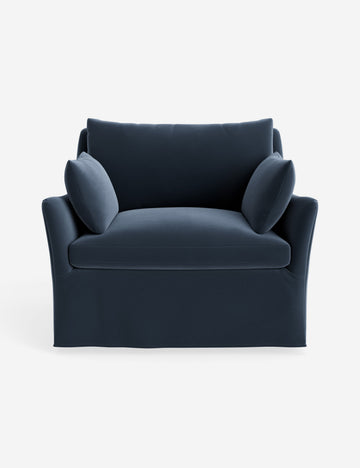 Blue Modern Velvet