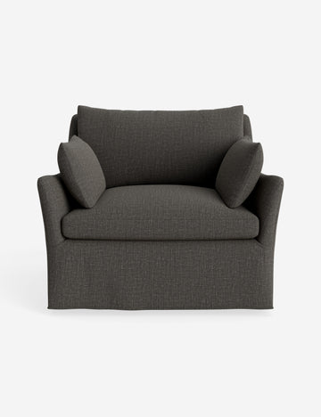 Charcoal Performance Linen
