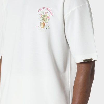 Pas De Monaco Pot De Vie Off White T-Shirt