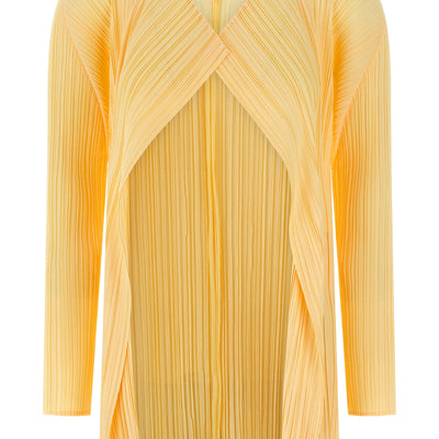 Pleats Please Issey Miyake Mellow Pleats Cardigan
