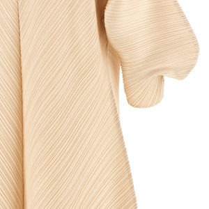 Pleats Please Issey Miyake Sculptural Sleeve Dress