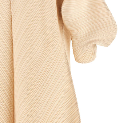 Pleats Please Issey Miyake Sculptural Sleeve Dress