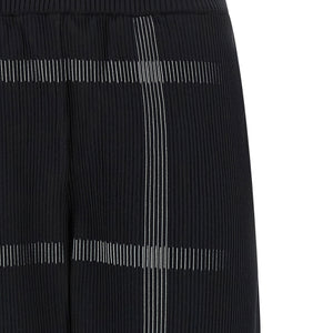 Pleats Please Issey Miyake Crossing Knit Pants