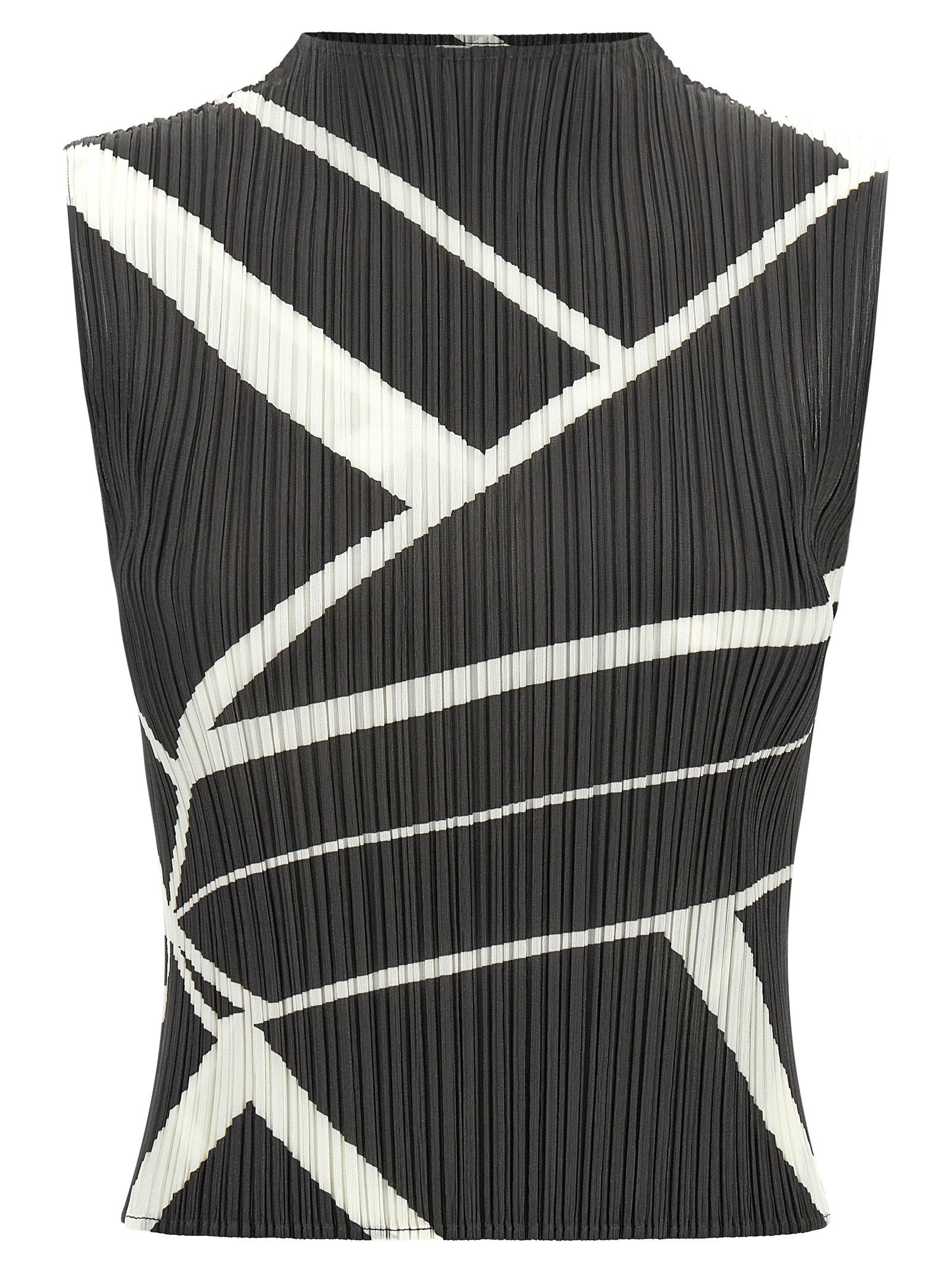 Pleats Please Issey Miyake Fold Line Blouse