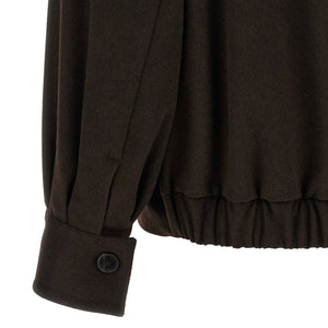 Alberto Biani Loro Piana Wool Bomber Jacket
