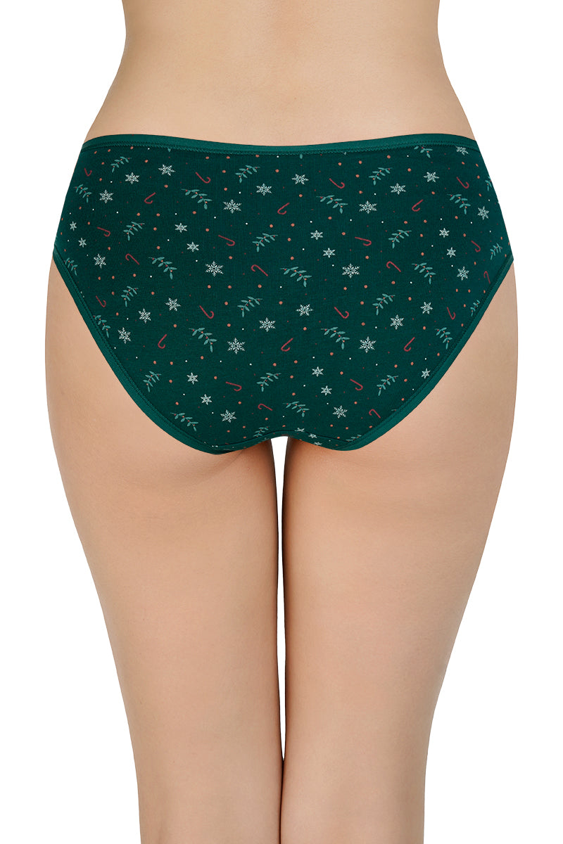Printed Low Rise Bikini (Pack of 3)
